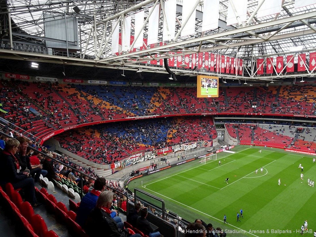 Ajax Amsterdam - Amsterdam ArenA - HvSAB - Hendrik´s visited Stadiums, Arenas & Ballparks1100 x 825