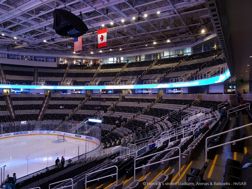 San Jose Sharks - SAP Center at San Jose - HvSAB - Hendrik´s visited Stadiums, Arenas ...1024 x 768