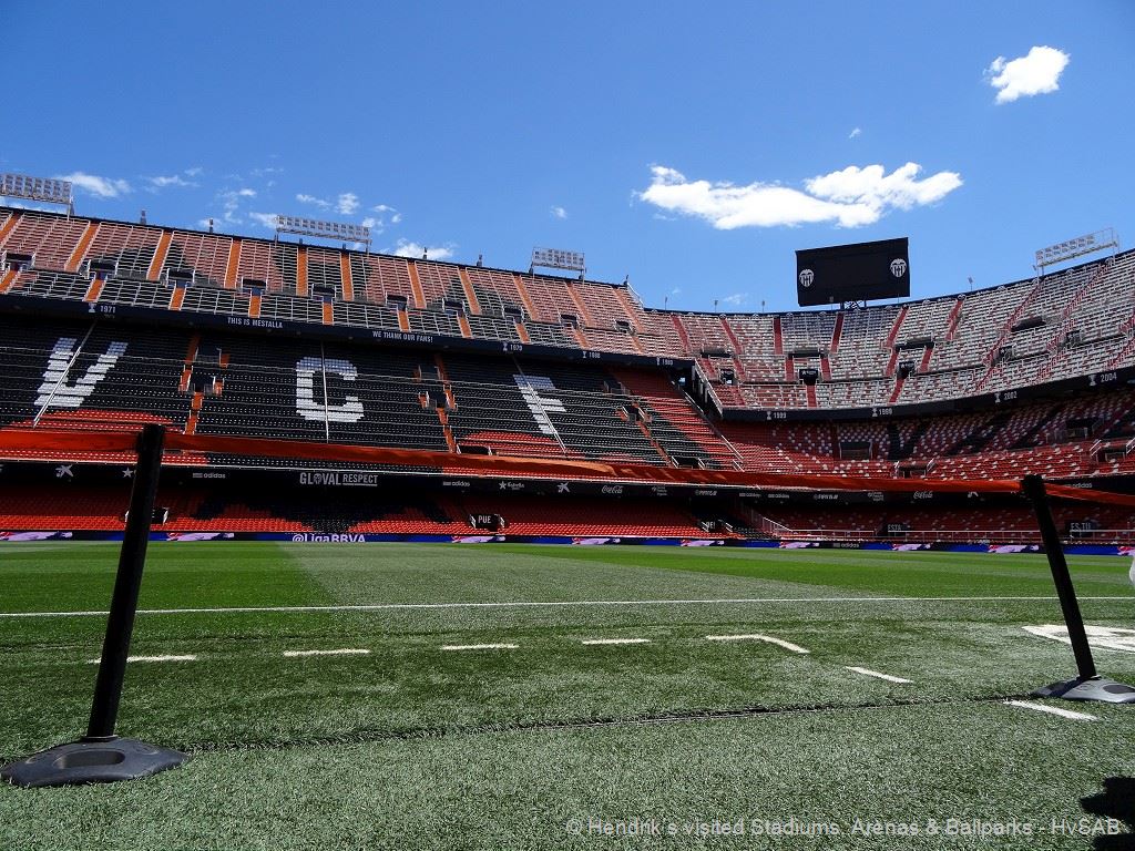 Valencia CF - Estadio Mestalla - HvSAB - Hendrik´s visited Stadiums, Arenas & Ballparks