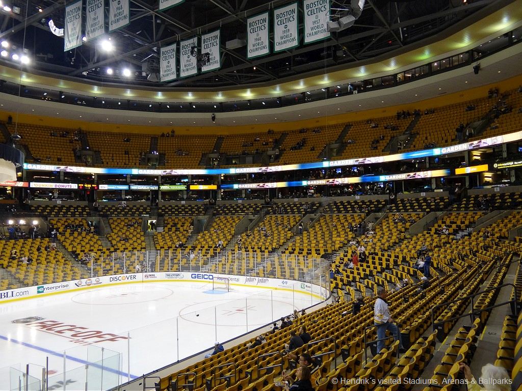 Boston Bruins - TD Garden - HvSAB - Hendrik´s visited Stadiums, Arenas &  Ballparks